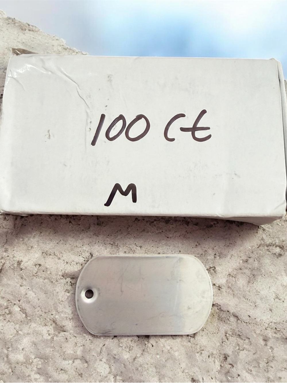 Stainless steel dog tags